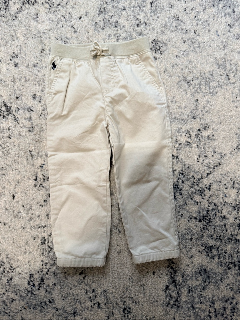 Ralph Lauren Toddler boy Khaki Elastic-Waist Chinos
